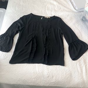 LOFT medium black blouse